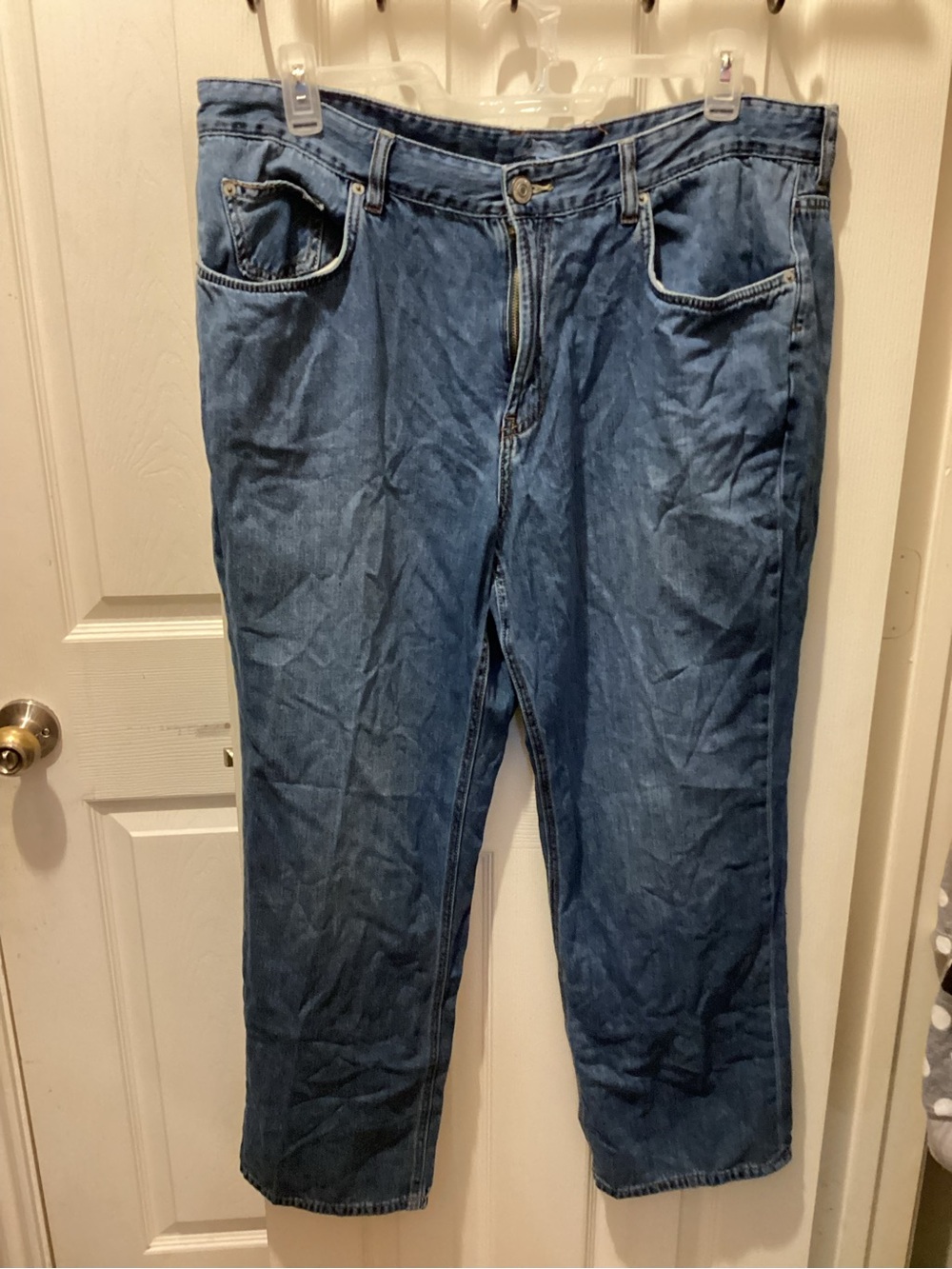 Tommy Bahama Men's Blue Straight-Leg Jeans